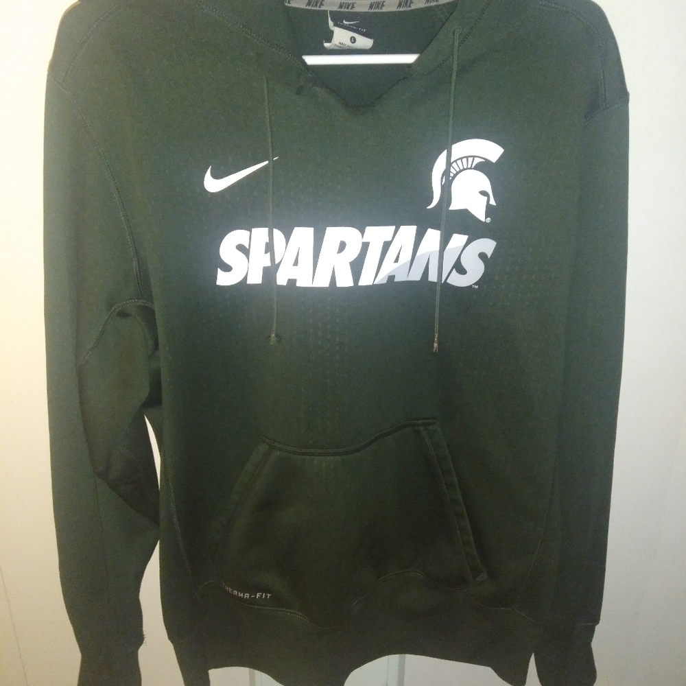 Michigan state Spartans nike hoodie size L